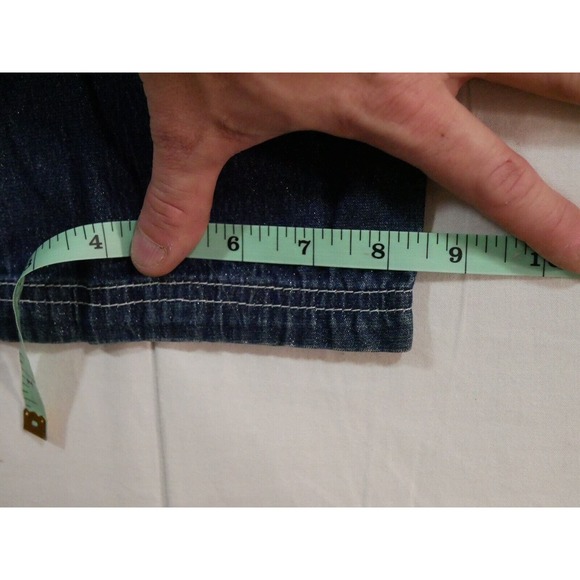 RVT Jeans Womens Size 9/10 Y2K VTG Straight Leg Metallic Glitter Hong Kong - Picture 9 of 14